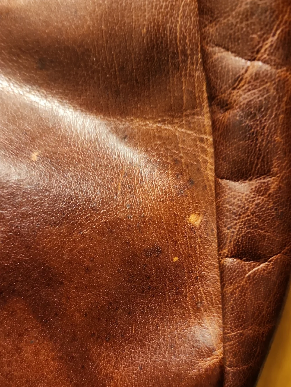 Jack Georges Dark Brown Leather Messenger Bag with Adjustable Strap